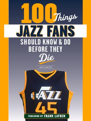 cover image of 100 Things Jazz Fans Should Know & Do Before They Die
